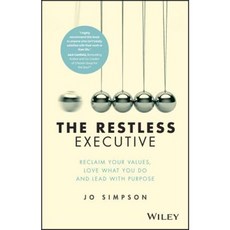 The Restless Executive: Reclaim Your Values Love What You Do and Lead with Purpose Hardcover, Wiley
