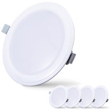 cityo LED筒燈 15.2cm 15W 5入, 燈泡色(橘色), 5個