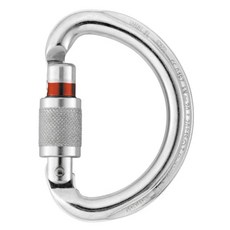 PETZL 螺絲鎖登山扣 AP-M37SL, 混色