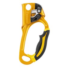 PETZL Ascension Ascender 右手 AP-B17ARA, 黑+黃