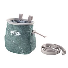 PETZL Saka 粉筆袋 AP-S039AA 01, 綠色