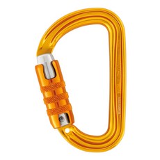 PETZL 貼片三合鎖登山扣 AP-M39ATL, 黃色的