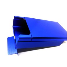 폰슈 반자동 원터치 메탈 담배케이스, 1개, 블루