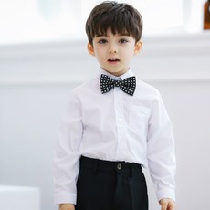 JACKID 男童素色長袖襯衫