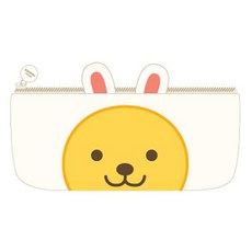 카카오프렌즈 리틀프렌즈 스탠딩 펜슬케이스 파우치형, 무지, 1개
