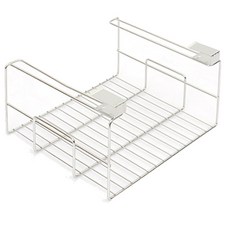 Kitchen-Art 不鏽鋼多功能夾式置物架, 單色