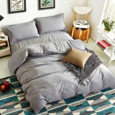 LOVINGLAB ROAZ素色被套, 灰色