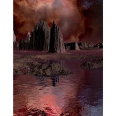 Lunar Landscape: Notebook with 150 Lined Pages Paperback, Createspace Independent Publishing Platform