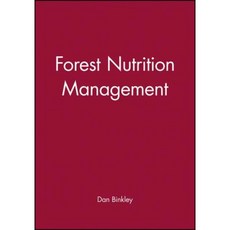 Forest Nutrition Management Hardcover, Wiley-Interscience