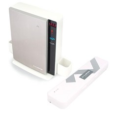 닥터크리너 가정용 칫솔살균기 BIO-113 + 휴대용 USB 충전타입 헤링본 칫솔살균기 BIO-701, 가정용(BIO-113), 휴대용(BIO-701), 화이트