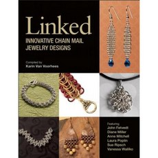 Linked: Innovative Chain Mail Jewelry Designs Paperback, Kalmbach Books
