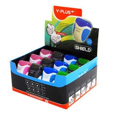 Y PLUS+ 2孔削鉛筆器 X10-1B, 混色, 24件