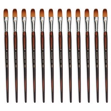 아트메이트 아크릴붓 601A, 10호, 12개