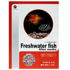 유피 담수어용 여과재 E-030 0.5L, 1개