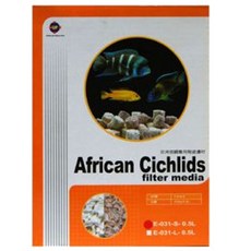 유피 아프리칸 시클리드용 여과재 E-031 0.5L, 1개