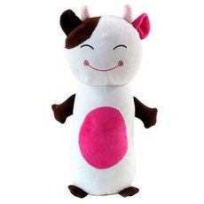 Hongdaesunhuisyap 寶寶動物玩偶身體抱枕 08國民乳牛, 混合顏色