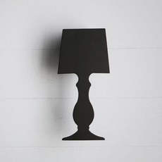 MARKET B BEVON 壁燈 E14 KS2043W, 黑色的