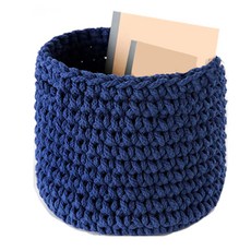 마켓비 GRUKA 바구니 25, 네이 비, 1개