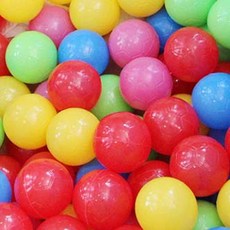 햇님토이 볼풀공 200p, 분홍, 파랑, 연두, 노랑, 빨강, 1개