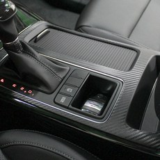 bym All New Sorento UM 碳纖維3D裝飾貼紙 排檔面板, 1個, 單一顏色