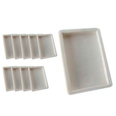 햇님토이 베이비룸 미끄럼방지 고무패드 사각 10p, 화이트, 1개