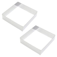 方形慕斯圈 50, 2個