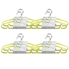 선우랜드 논슬립 심플옷걸이, 그린, 40개