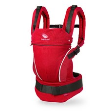manduca 棉質揹巾腰凳, Chilli Red