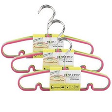 sunwooland 防滑簡易兒童衣架, 隨機發貨, 15件