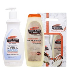 팔머즈 코코아 버터 바디워시 400ml + 바디로션 400ml 선물세트, 1개