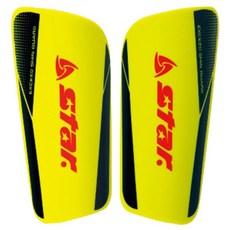 스타스포츠 엑시드 신가드 정강이보호대 SD242M 2p, 형광노랑, 2개