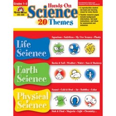 Hands-On Science 20 Themes Paperback, Evan Moor Educational Publishers