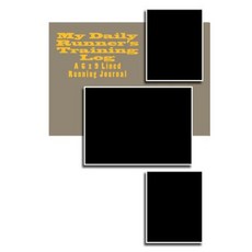 My Daily Runner's Training Log: A 6 X 9 Lined Running Journal Paperback
