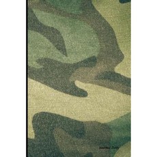 Journal Daily: Military Camo Lined Blank Journal Book 6 X 9 200 Pages Paperback, Createspace Independent Publishing Platform