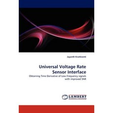 Universal Voltage Rate Sensor Interface Paperback, LAP Lambert Academic Publishing