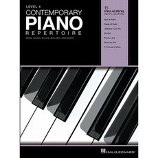 Contemporary Piano Repertoire - Level 4: Rock Swing Blues Ballads and More! Paperback, Hal Leonard Publishing Corporation