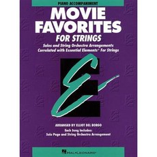 Essential Elements Movie Favorites for Strings: Piano Accompaniment Paperback, Hal Leonard Publishing Corporation
