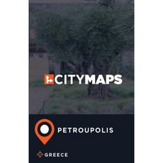 希臘彼得魯波利斯城市地圖平裝本, Createspace獨立發布平台