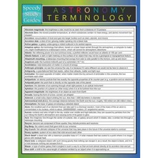 Astronomy Terminology (Speedy Study Guide) Paperback, Speedy Publishing LLC