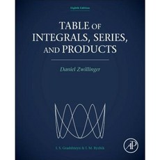 Table of Integrals Series and Products Hardcover, Academic Press
