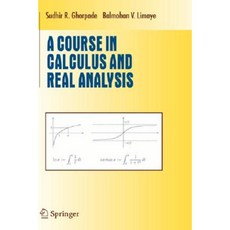 A Course in Calculus and Real Analysis Hardcover, Springer