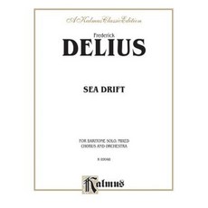 Sea Drift: Satb with Bar. Solo (Orch.) Paperback, Alfred Music