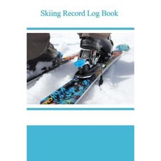 Skiing Record Log Book Paperback, Createspace