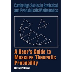 A User's Guide to Measure Theoretic Probability Paperback, Cambridge University Press