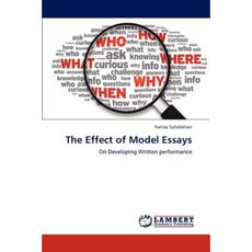 The Effect of Model Essays Paperback, LAP Lambert Academic Publishing
