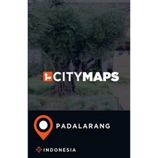 印尼帕達拉朗城市地圖平裝本, Createspace獨立發布平台