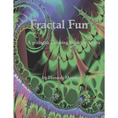 Fractal Fun: A Grayscale Coloring Book for Adults Paperback, Createspace Independent Publishing Platform