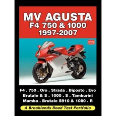 Mv Agusta F4 750 & 1000 1997-2007 - Road Test Portfolio Paperback, Veloce Enterprises, Inc.