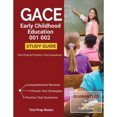 Gace 幼兒教育 001 002 學習指南：考試準備與練習試題平裝本, 考試準備書籍