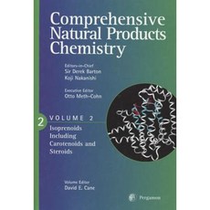 Comprehensive Natural Products Chemistry: Isoprenoids Including Carotenoids and Steroids Hardcover, Pergamon